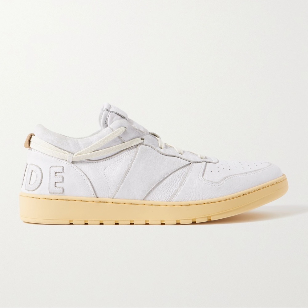 BNIB Rhude White Rhecess Low Sneakers